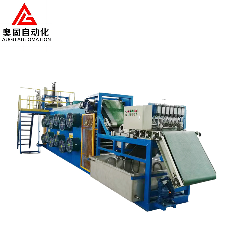 Augu Batch Off Cooling Line: Απαραίτητο για τα εργοστάσια καουτσούκ, προσαρμοσμένο για ευκολία!